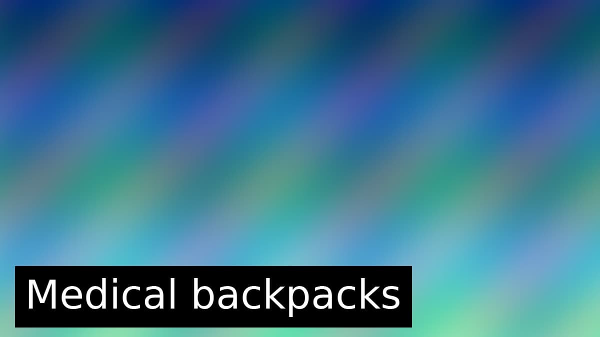 Медичні рюкзаки